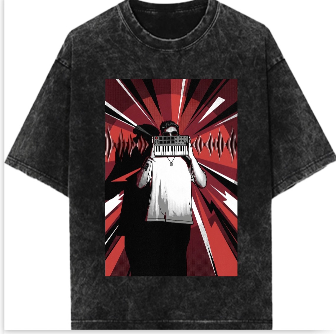 Vairaagi-X MIDI Printed T-Shirt